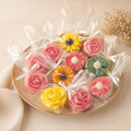 Handcrafted Flower Candles