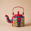 Hanpainted Owl Kettle